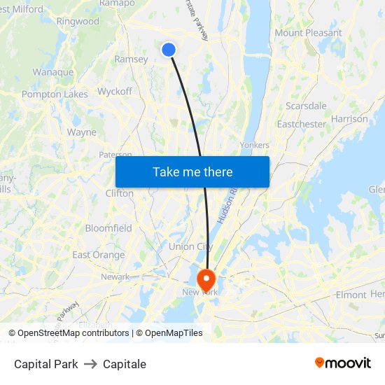 Capital Park to Capitale map