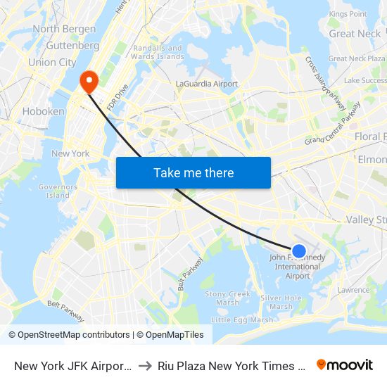 Jfk To Times Square Transportation Transport Informations Lane