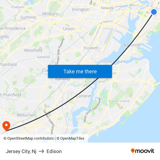 How to get to New Jersey Convention & Exposition Center in Edison, Nj by  Bus, Train or Subway?