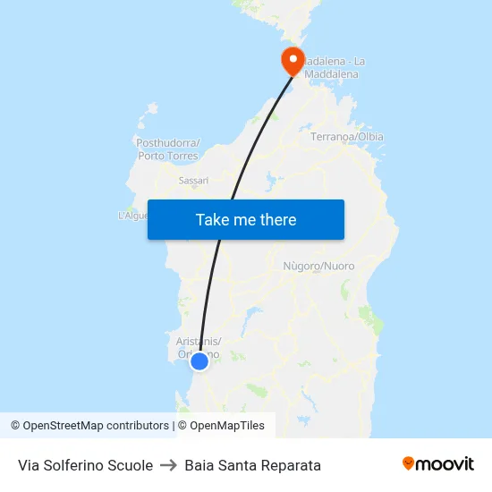 Solferino Street Schools to Santa Reparata Bay map
