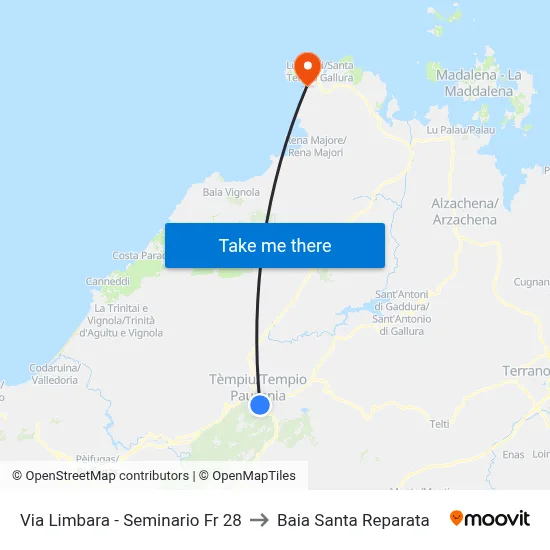 28 Via Limbara - Seminary to Santa Reparata Bay map