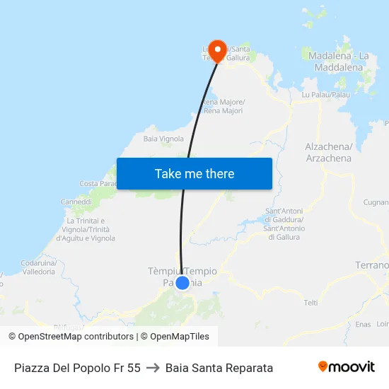 55 People's Square to Santa Reparata Bay map
