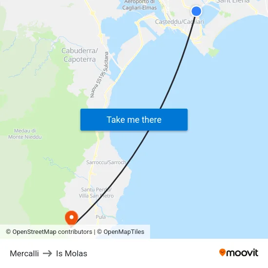 Mercalli to Is Molas map