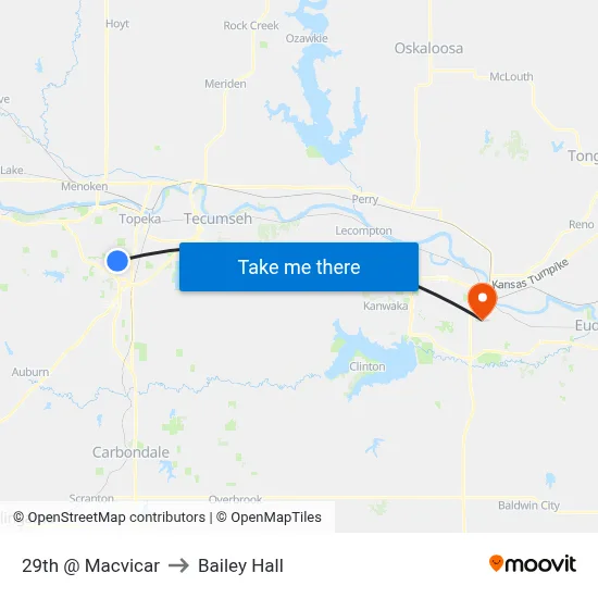 29th @ Macvicar to Bailey Hall map