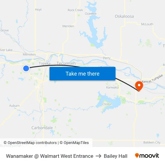 Wanamaker @ Walmart West Entrance to Bailey Hall map