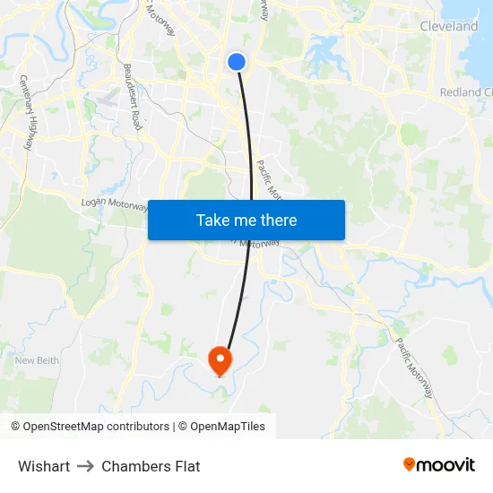 Wishart to Chambers Flat map
