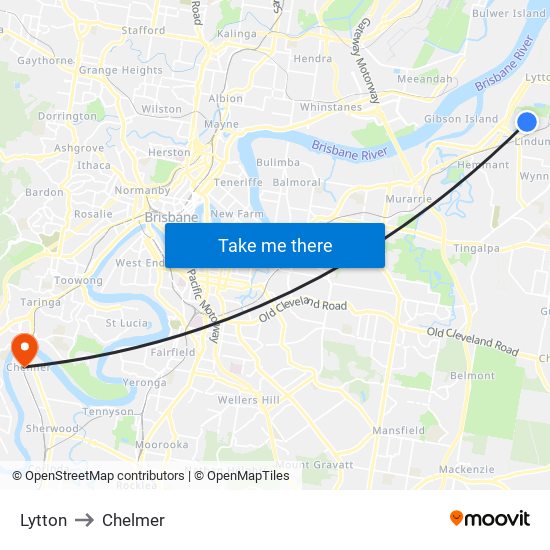 Lytton to Chelmer map