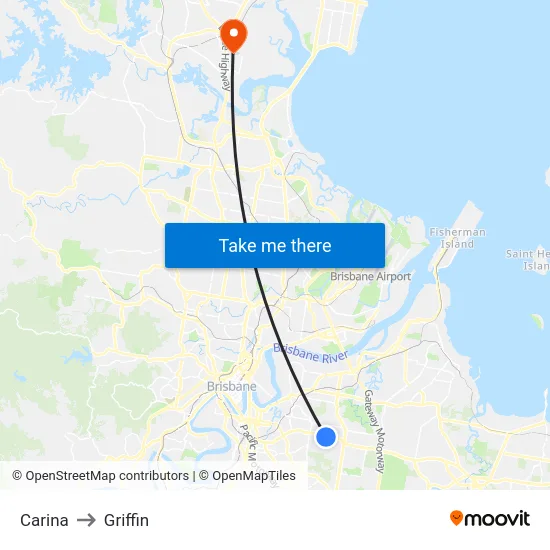 Carina to Griffin map