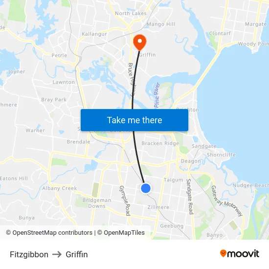 Fitzgibbon to Griffin map