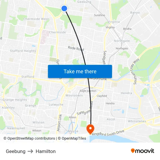 Geebung to Hamilton map