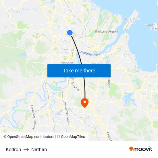 Kedron to Nathan map