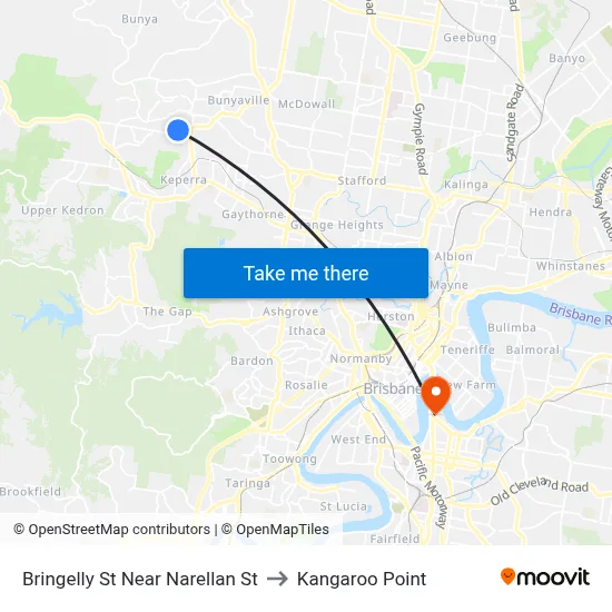 Bringelly St Near Narellan St to Kangaroo Point map
