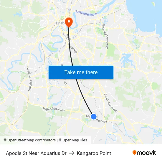 Apodis St Near Aquarius Dr to Kangaroo Point map