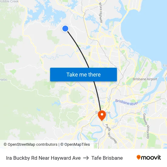 Ira Buckby Rd Near Hayward Ave to Tafe Brisbane map