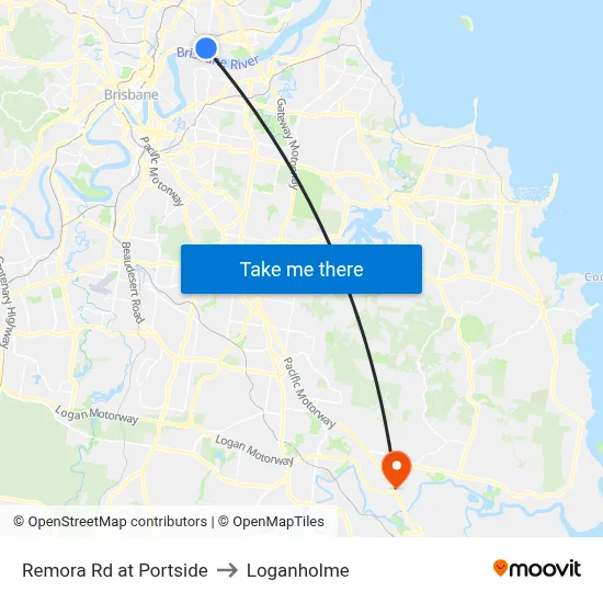 Remora Rd at Portside to Loganholme map