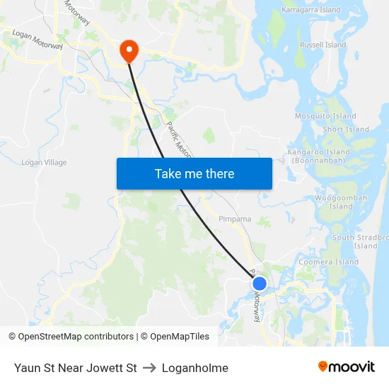 Yaun St Near Jowett St to Loganholme map