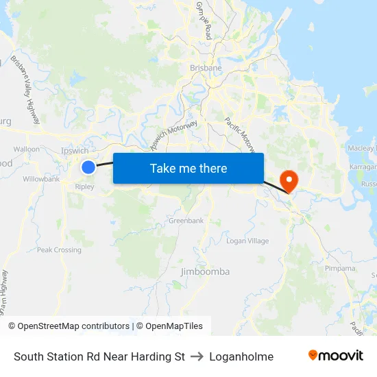 South Station Rd Near Harding St to Loganholme map