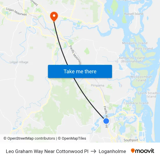 Leo Graham Way Near Cottonwood Pl to Loganholme map