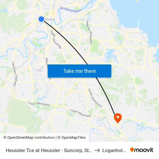 Heussler Tce at Heussler - Suncorp, Stop 5 to Loganholme map