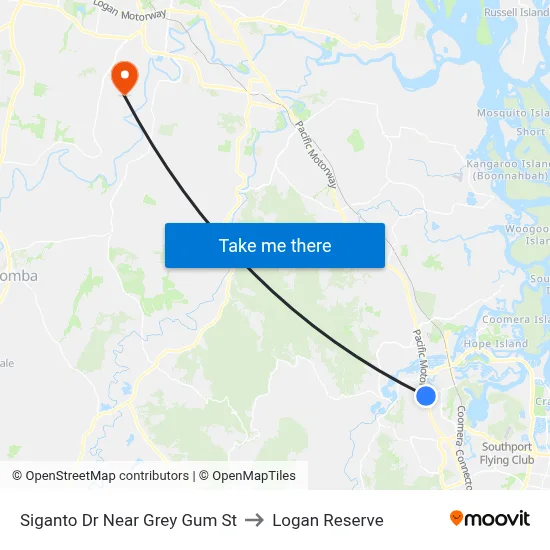 Siganto Dr Near Grey Gum St to Logan Reserve map