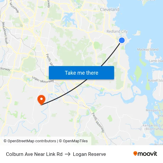 Colburn Ave Near Link Rd to Logan Reserve map