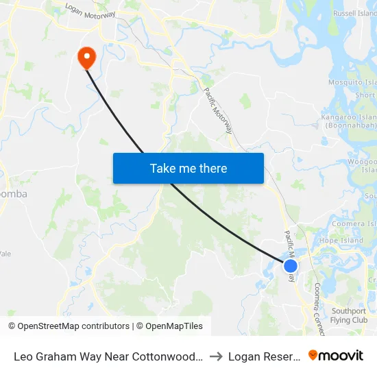 Leo Graham Way Near Cottonwood Pl to Logan Reserve map