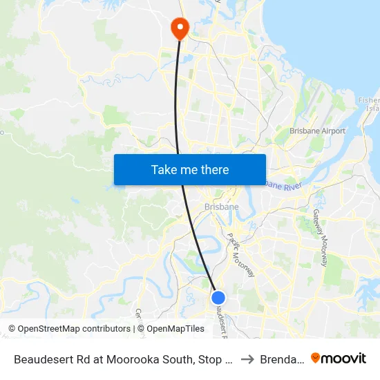 Beaudesert Rd at Moorooka South, Stop 38 to Brendale map