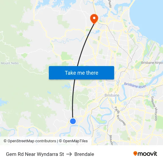Gem Rd Near Wyndarra St to Brendale map