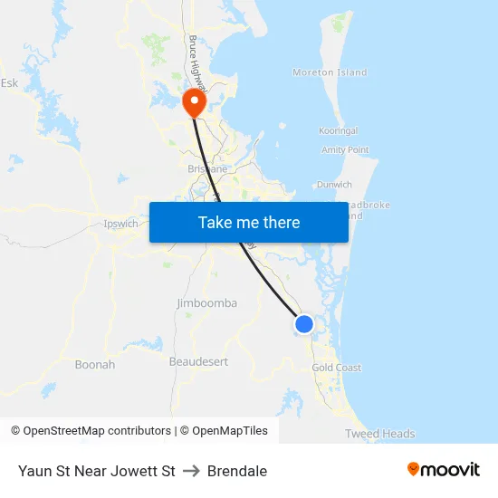 Yaun St Near Jowett St to Brendale map