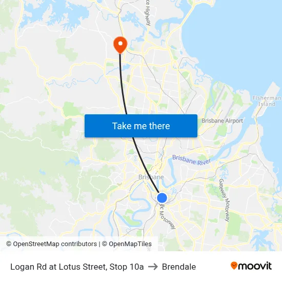 Logan Rd at Lotus Street, Stop 10a to Brendale map