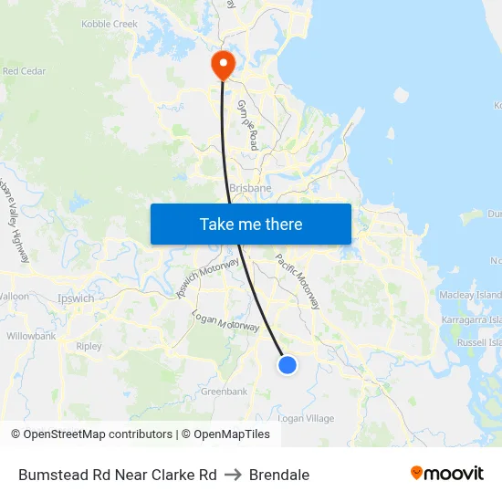 Bumstead Rd Near Clarke Rd to Brendale map