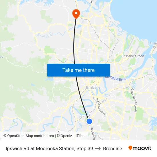 Ipswich Rd at Moorooka Station, Stop 39 to Brendale map