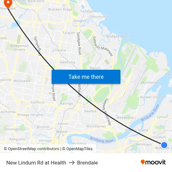 New Lindum Rd at Health to Brendale map