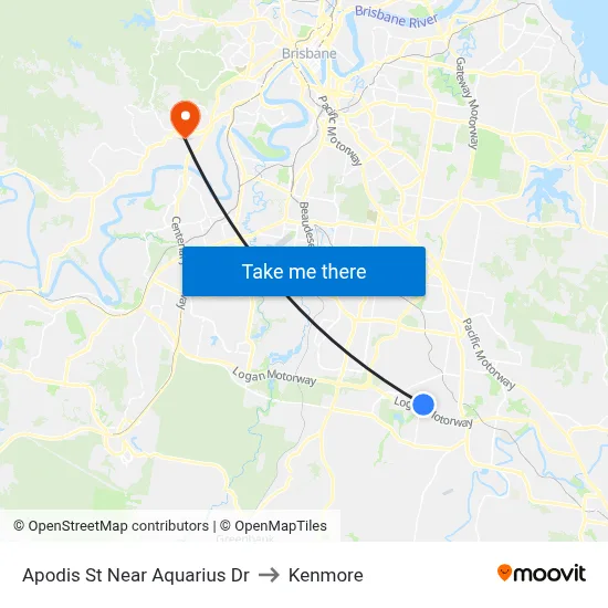 Apodis St Near Aquarius Dr to Kenmore map