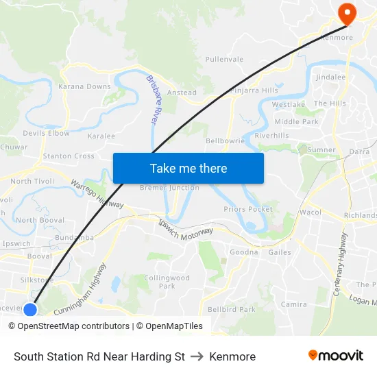 South Station Rd Near Harding St to Kenmore map