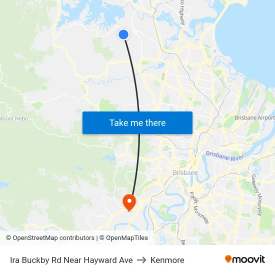 Ira Buckby Rd Near Hayward Ave to Kenmore map