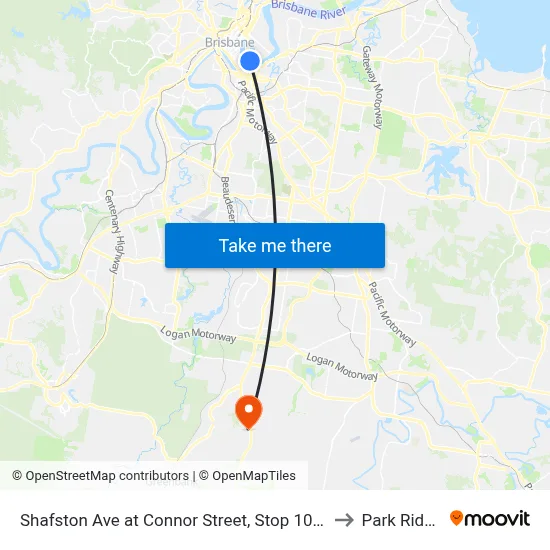Shafston Ave at Connor Street, Stop 10/6 to Park Ridge map