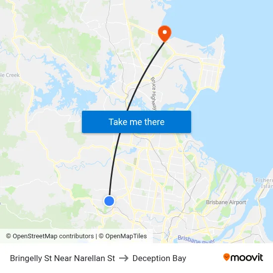 Bringelly St Near Narellan St to Deception Bay map