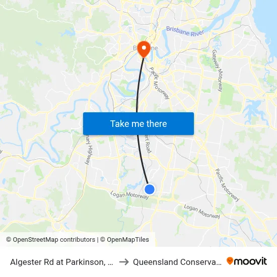 Algester Rd at Parkinson, Stop 90 to Queensland Conservatorium map