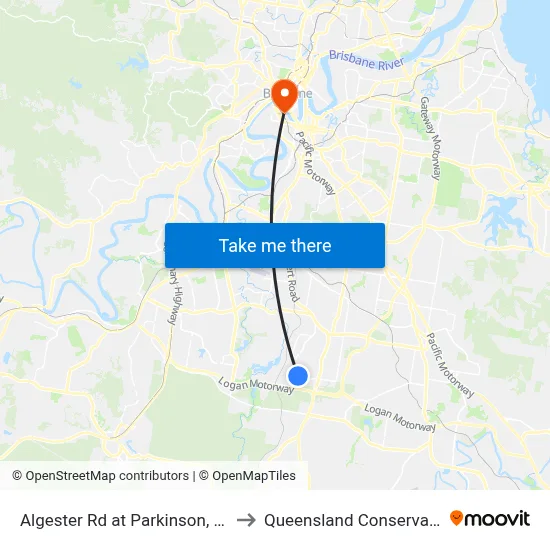 Algester Rd at Parkinson, Stop 90 to Queensland Conservatorium map