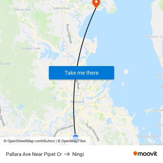 Pallara Ave Near Pipet Cr to Ningi map