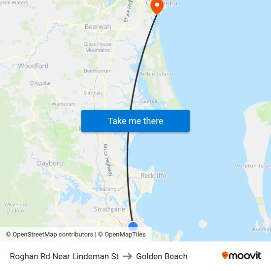 Roghan Rd Near Lindeman St to Golden Beach map