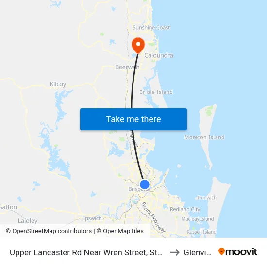 Upper Lancaster Rd Near Wren Street, Stop 25 to Glenview map