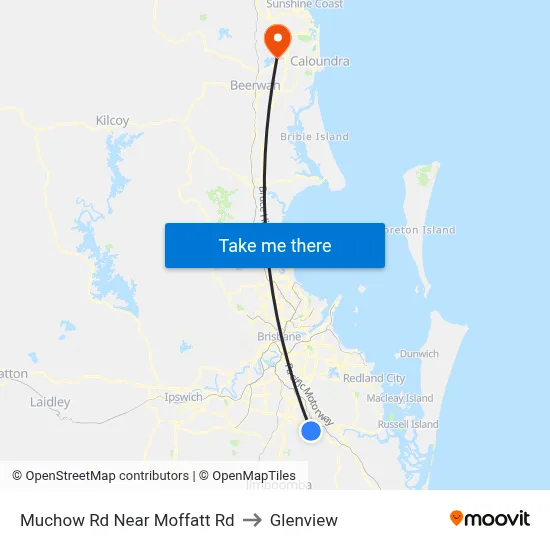 Muchow Rd Near Moffatt Rd to Glenview map