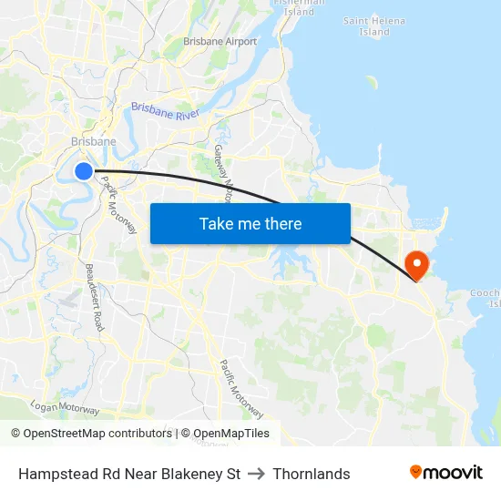 Hampstead Rd Near Blakeney St to Thornlands map