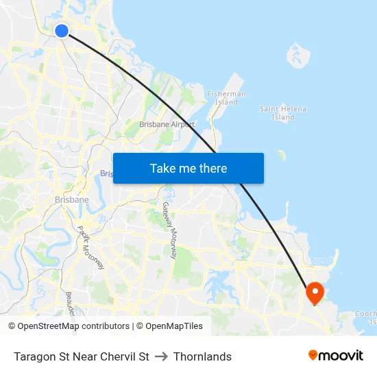 Taragon St Near Chervil St to Thornlands map