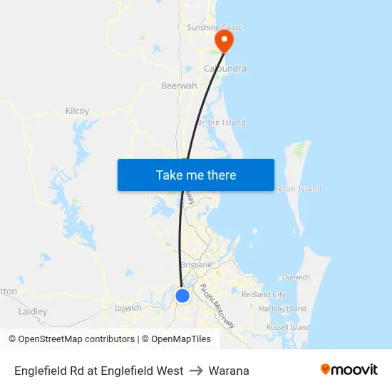 Englefield Rd at Englefield West to Warana map