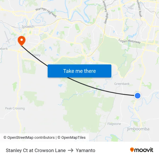 Stanley Ct at Crowson Lane to Yamanto map