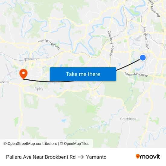 Pallara Ave Near Brookbent Rd to Yamanto map
