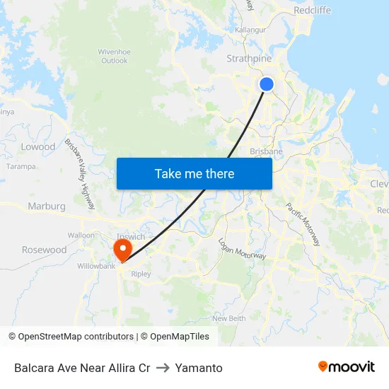Balcara Ave Near Allira Cr to Yamanto map